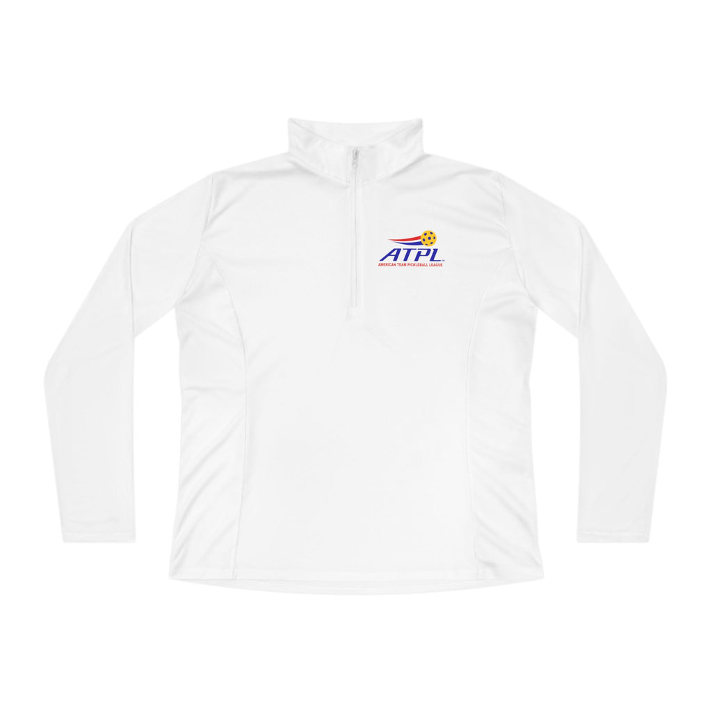 ATPL Sporty Ladies Quarter-Zip Pullover