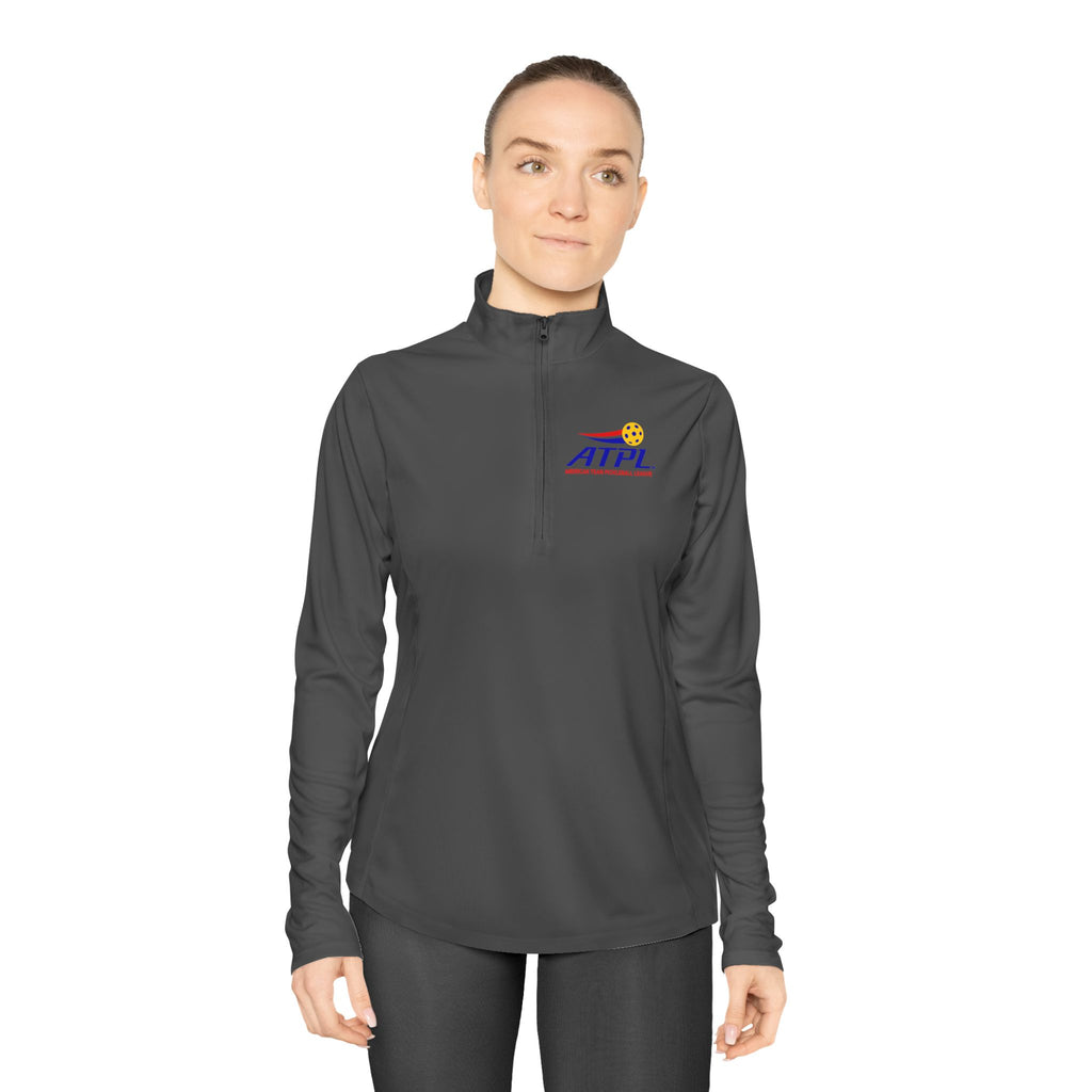 ATPL Sporty Ladies Quarter-Zip Pullover