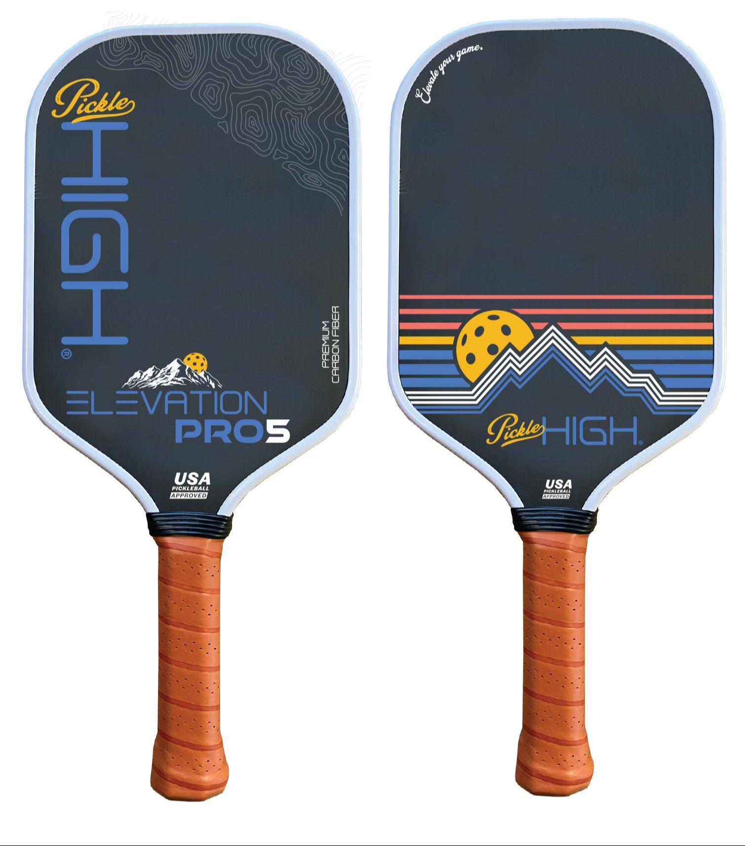 ATPL Preferred Team Paddle: Elevation Pro5 Ultimate Hybrid by PickleHigh®